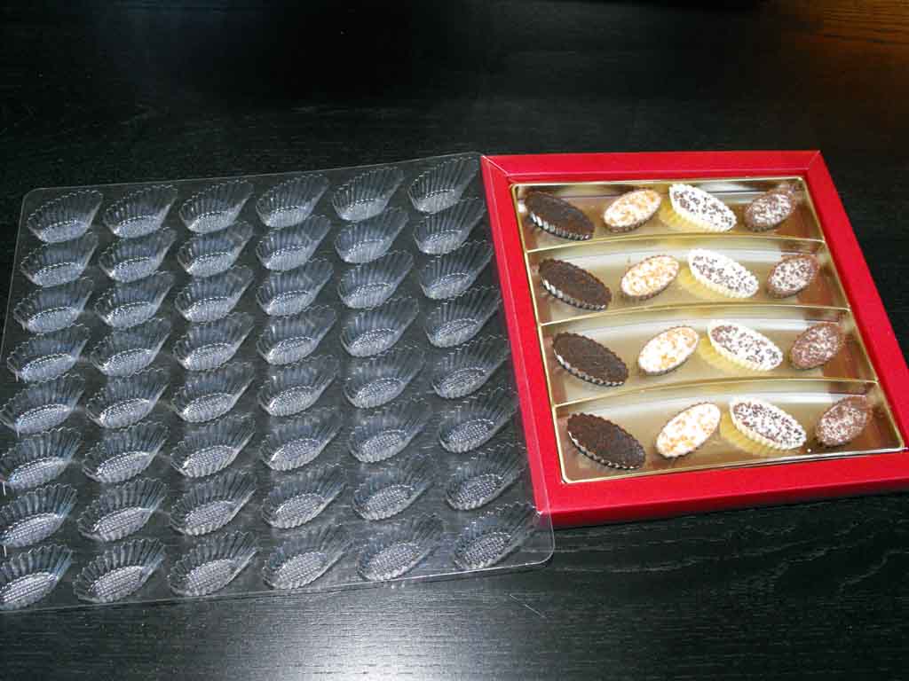 forme plastic pentru ciocolata